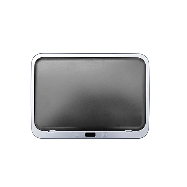 Gettacarte pieghevole Houdini - con coperchio - 35,5 x 26 x 71,5 cm - 40 L - acciaio inox -Medial International
