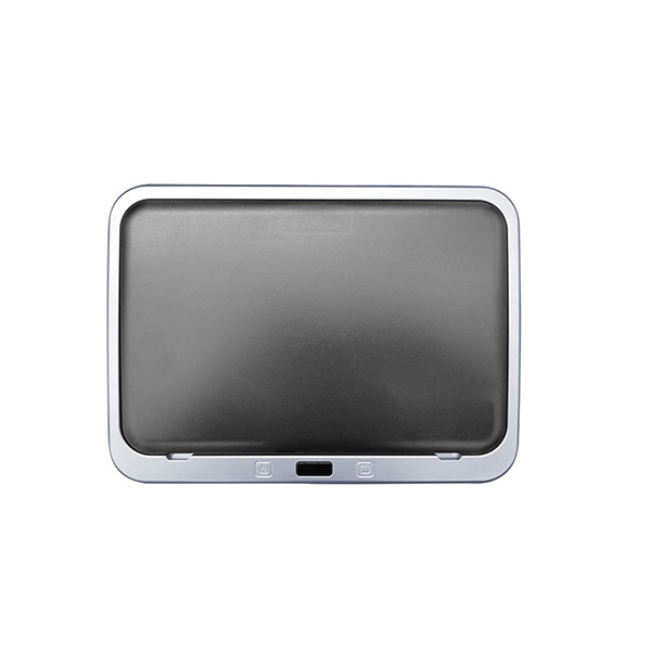 Gettacarte pieghevole Houdini - con coperchio - 35,5 x 26 x 71,5 cm - 40 L - acciaio inox - Medial