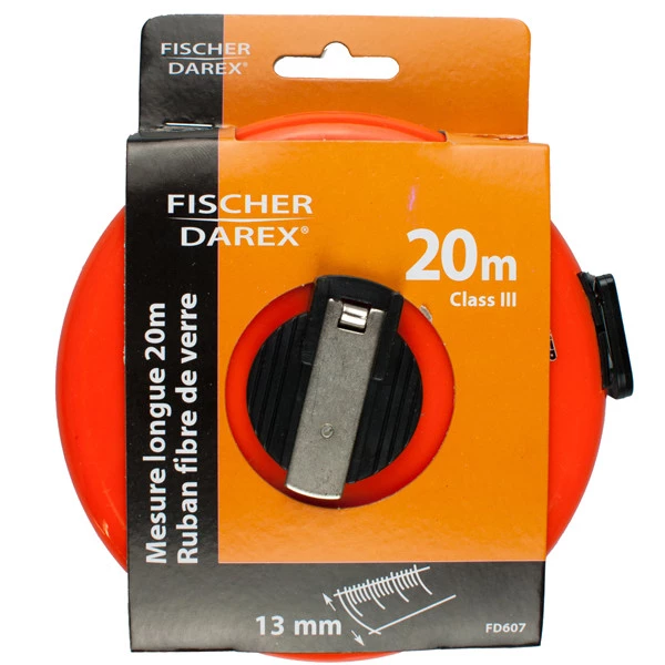 Bindella con rotella metrica - 20m - Fischer Darex