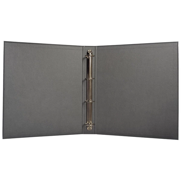 Raccoglitore ad anelli - 27 x 32 cm - &Oslash; 30 mm - grigio scuro - BM