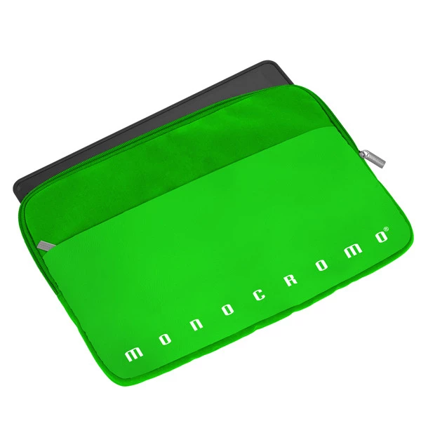 Porta laptop in tessuto Monocromo - 36 x 25 x 1 cm - colori assortiti - Pigna