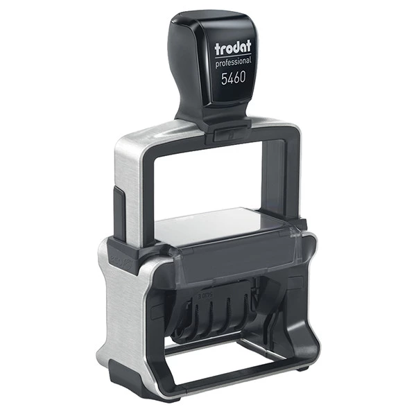 Timbro Professional 4.0 5460 Datario - 5,6 x 3,3 cm - 4 mm - personalizzabile - autoinchiostrante - cartuccia non inclusa -  Trodat
