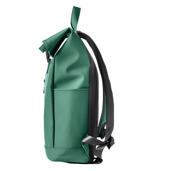 Zaino Roll-top Drop - 30 x 42 x 14 cm - gomma - verde - In Tempo