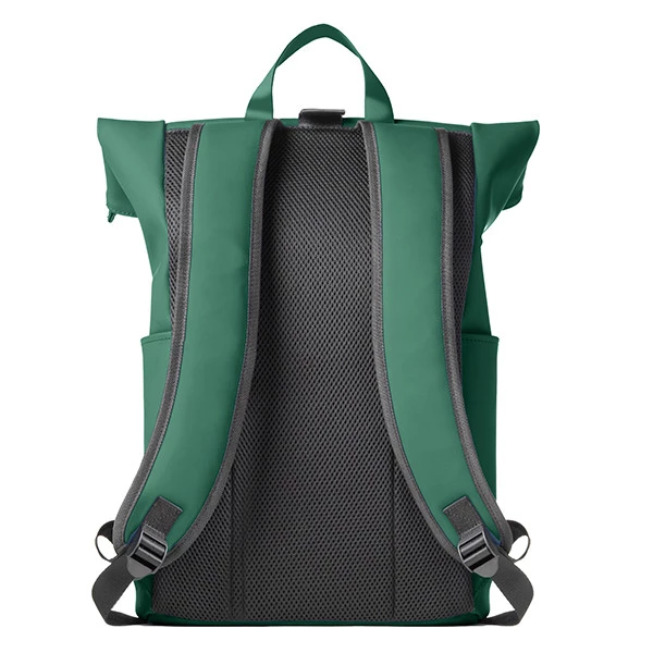 Zaino Roll-top Drop - 30 x 42 x 14 cm - gomma - verde - In Tempo