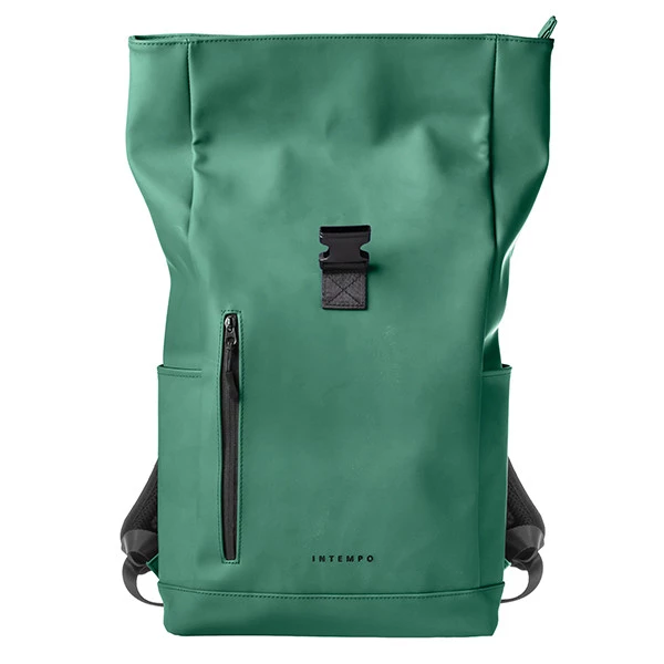 Zaino Roll-top Drop - 30 x 42 x 14 cm - gomma - verde - In Tempo