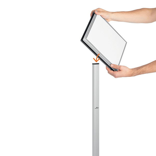Espositore Info Stand Outdoor - da pavimento - A4 - Durable