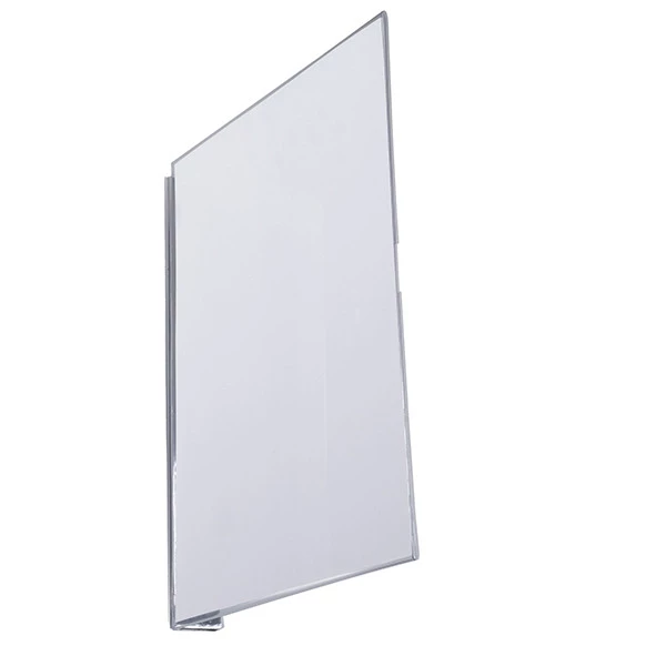 Cartello da corsia a bandiera - magnetico - A5 verticale - PET - Durable - conf. 10 pezzi