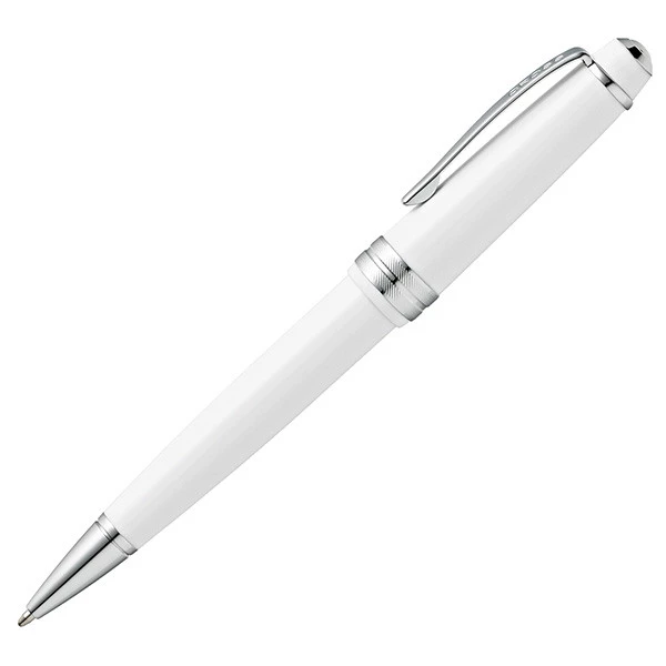 Penna sfera Bailey Light - punta F - fusto bianco/cromo - Cross