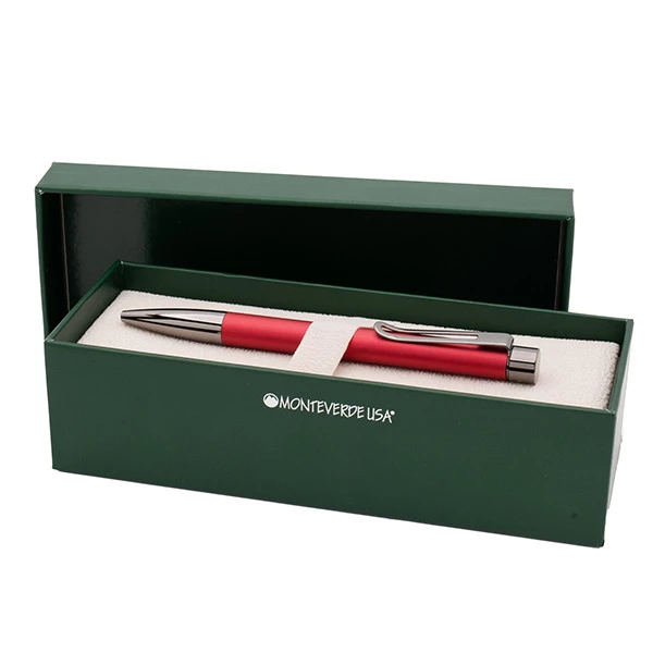 Penna sfera Ritma - punta M - fusto rosso - Monteverde