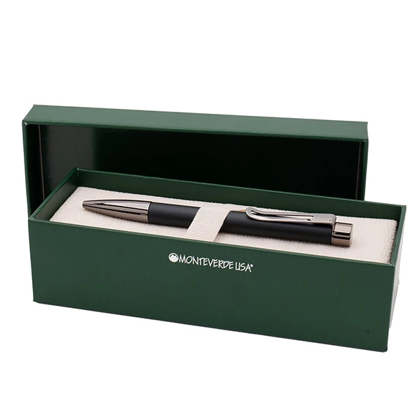 Penna sfera Ritma - punta M - fusto nero - Monteverde