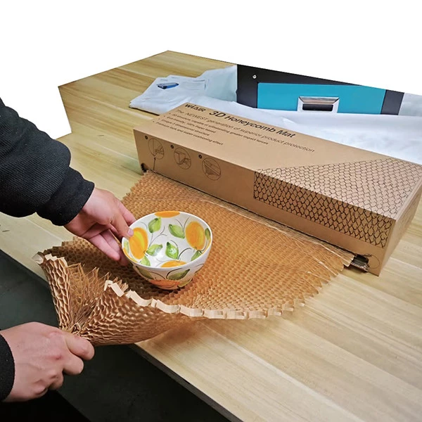 Dispenser in carta alveolare - 55 cm x 30 m - avana - Methodo