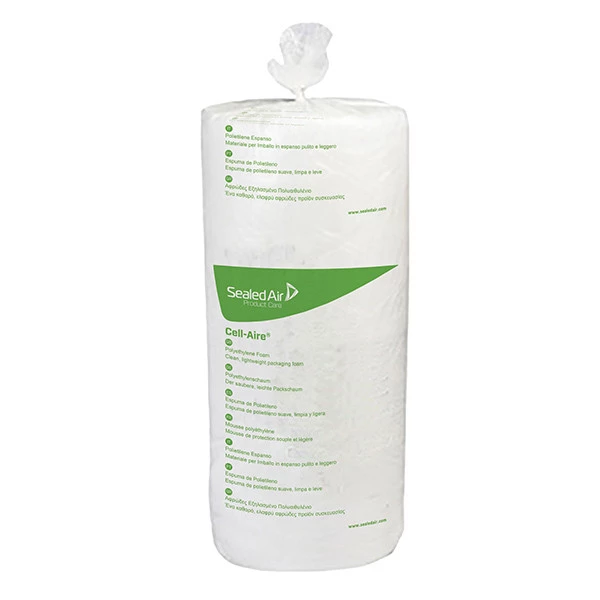 Rotolo di polietilene espanso Cell Aire - 1 x 250 m - spessore 2 mm - Sealed air