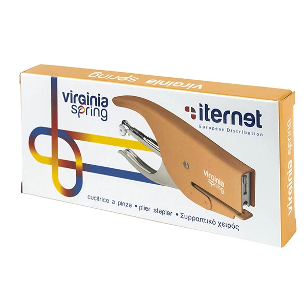 Cucitrice a pinza Virginia spring - arancio - Iternet