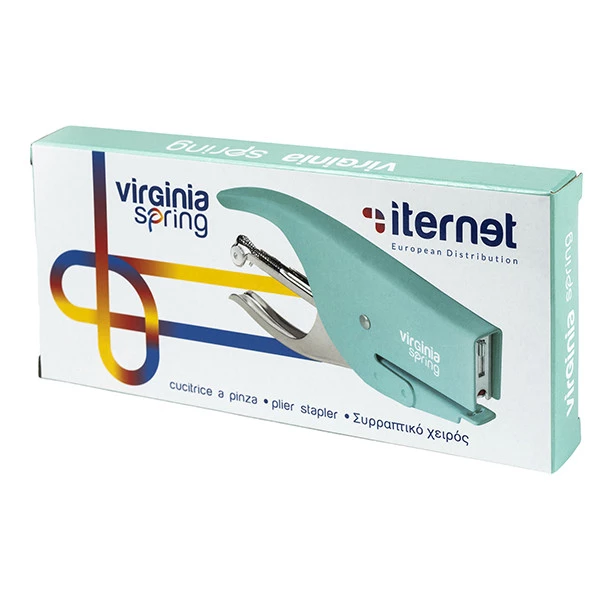 Cucitrice a pinza Virginia spring - azzurro - Iternet