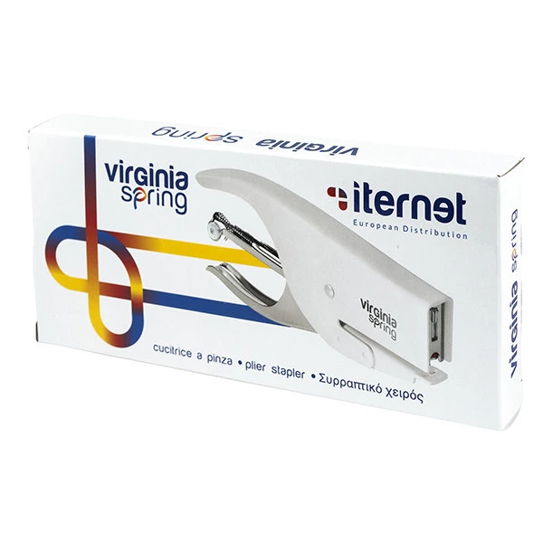 Cucitrice a pinza Virginia spring - bianco - Iternet
