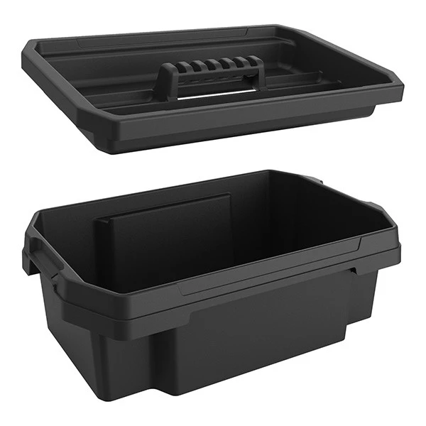 Vassoio per contenitore FABER BOX 40/30 litri - plastica - nero - 52 x 34,5 x 7 cm - Terry