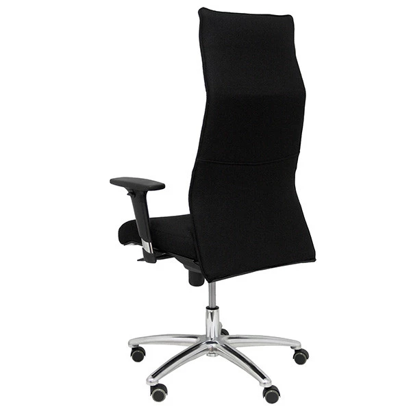 Poltrona direzionale Albacete - con braccioli regolabili e schenale alto - nero - Piqueras y Crespo