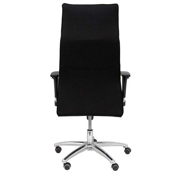 Poltrona direzionale Albacete - con braccioli regolabili e schenale alto - nero - Piqueras y Crespo