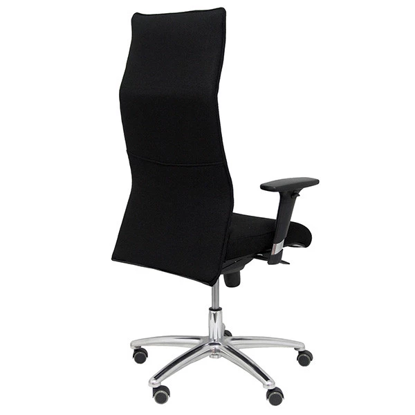 Poltrona direzionale Albacete - con braccioli regolabili e schenale alto - nero - Piqueras y Crespo