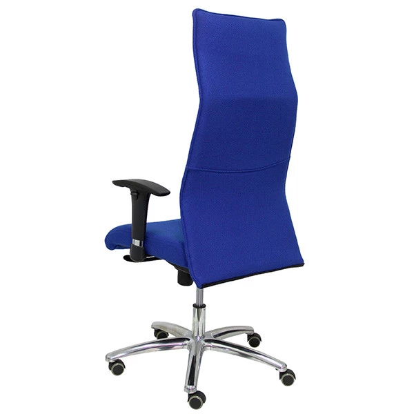 Poltrona direzionale Albacete - con braccioli regolabili e schIenale alto - blu - Piqueras y Crespo