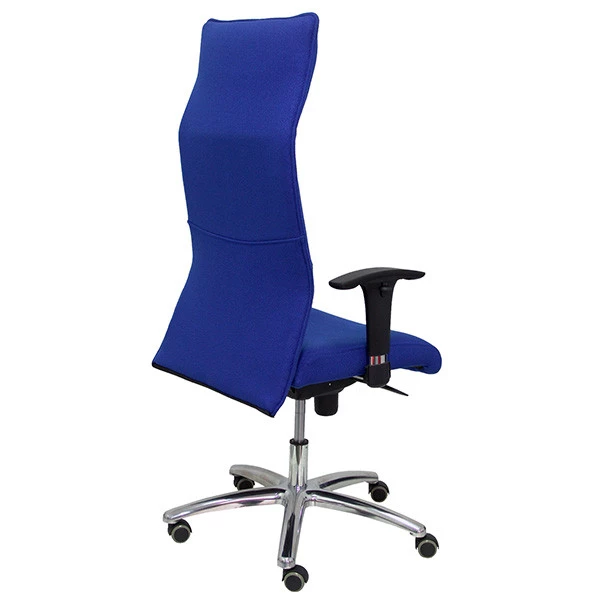 Poltrona direzionale Albacete - con braccioli regolabili e schIenale alto - blu - Piqueras y Crespo