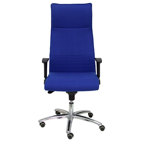 Poltrona direzionale Albacete - con braccioli regolabili e schIenale alto - blu - Piqueras y Crespo