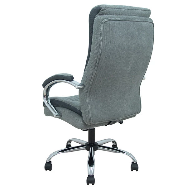 Poltrona direzionale Opti533 - con braccioli fissi - tessuto - grigio - Piqueras y Crespo