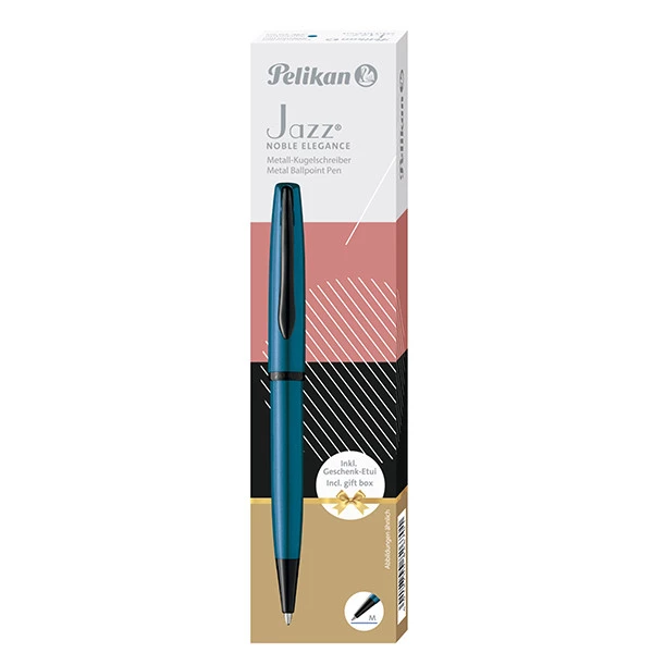 Penna sfera Jazz Noble Elegance - punta M - aquamarin - Pelikan