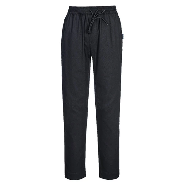 Pantaloni cuoco MeshAir Pro - taglia L - nero - Portwest