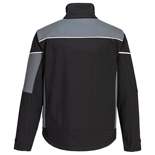 Giacca da lavoro Softshell&nbsp;Texpel&trade; Splash Eco - L - nero/grigio - Portwest