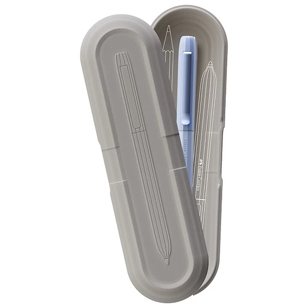 Penna a sfera Avori - punta M - fusto azzurro - Faber-Castell