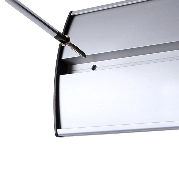 Targa da parete Wayfindig System Curved - A6 - Showdown