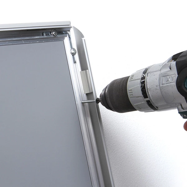 Cornice a scatto - angoli smussato - A4 - profilo 2,5 cm - Showdown