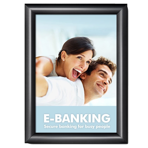 Cornice a scatto - angoli smussato - A3 - profilo 2,5 cm - Showdown