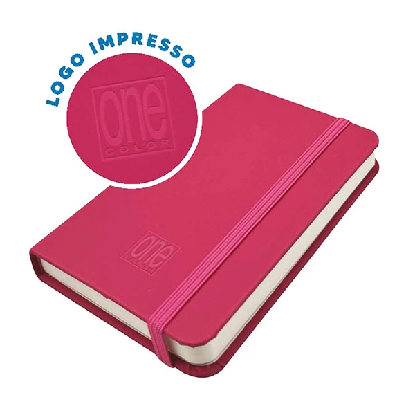 Taccuini One Color - A5 - rigata - 96 fogli - 70 gr - Blasetti - display 15 pezzi