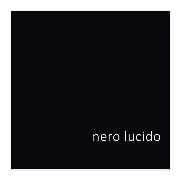 Plastica adesiva - 45 cm x 15 m - nero lucido - Patifix