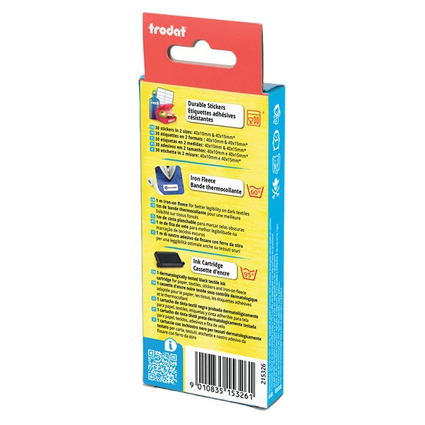 Refill Timbra&Attacca - per stampa su tessuti/etichette - Trodat