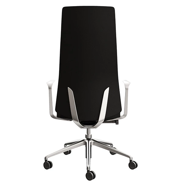 Poltrona direzionale Bull BUA - con braccioli fissi - nero - Unisit