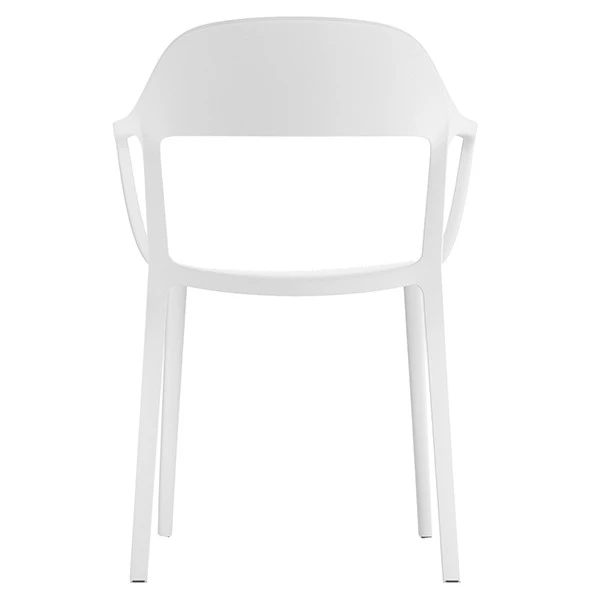 Seduta attesa Mina - con braccioli fissi - bianco - Unisit