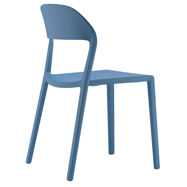 Seduta attesa Mina - con braccioli fissi - blu - Unisit