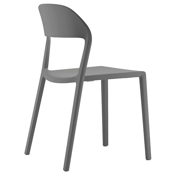 Seduta attesa Mina - con braccioli fissi - grigio - Unisit