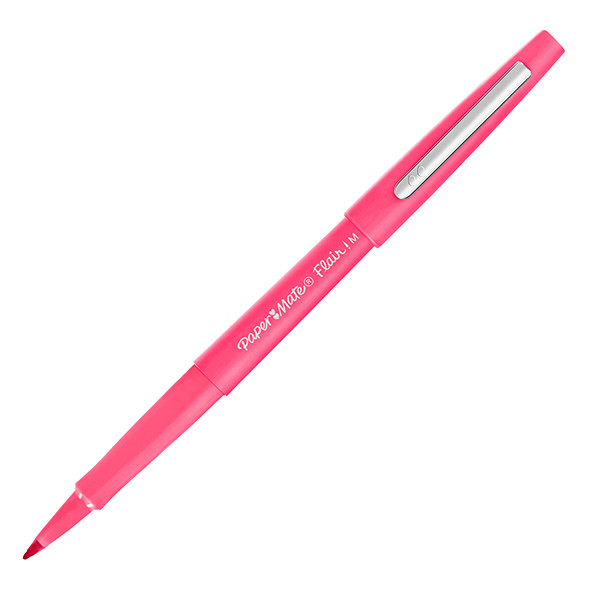 Pennarello Flair Nylon - punta feltro - 1,10mm - colori assortiti Retr&ograve; - Papermate - conf. 6 pezzi