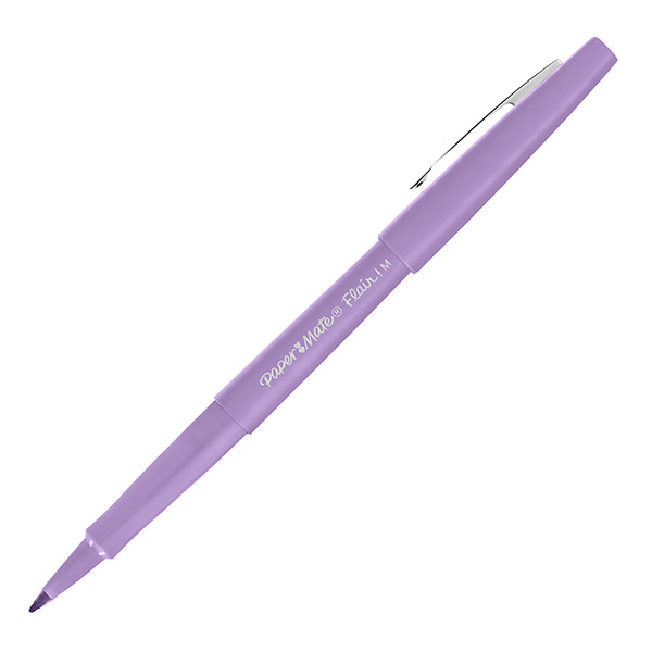 Pennarello Flair Nylon - punta feltro - 1,10mm - colori assortiti Retr&ograve; - Papermate - conf. 6 pezzi