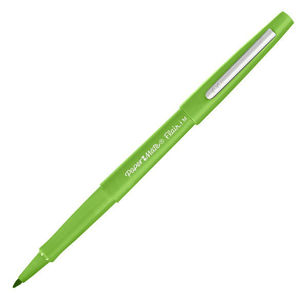 Pennarello Flair Nylon - punta feltro - 1,10mm - colori assortiti Retr&ograve; - Papermate - conf. 6 pezzi
