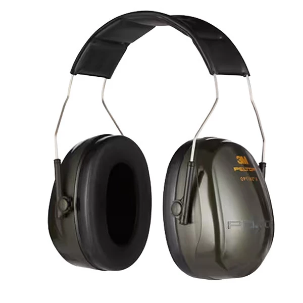 Cuffia protettiva Peltor Optime II - SNR 31 dB - verde - 3M