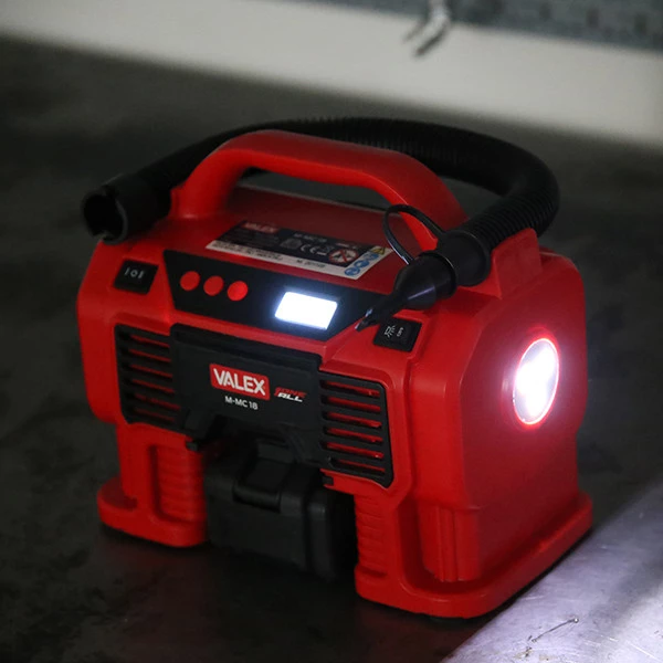 Mini compressore M-MC 18 - 18V - max 11 bar - Valex