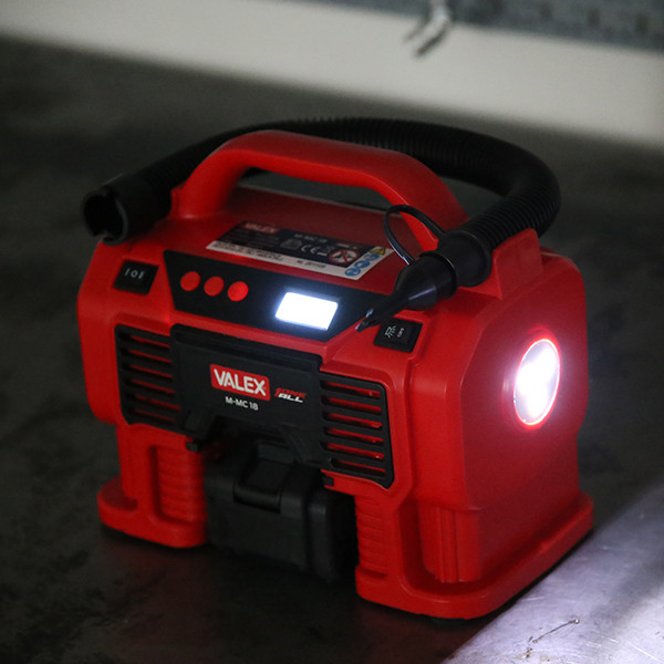 Mini compressore M-MC 18 - 18V - max 11 bar - Valex
