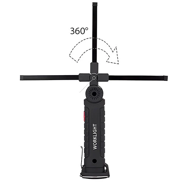 Lampada da lavoro - ricaricabile - LED - multifunzione