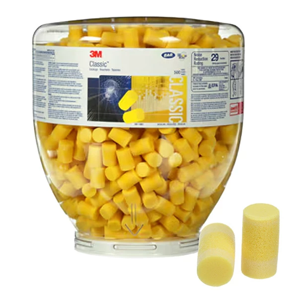 Ricarica inserti auricolari E-A-R&trade; Classic&trade; - per boccione - 3M - conf. 500 paia