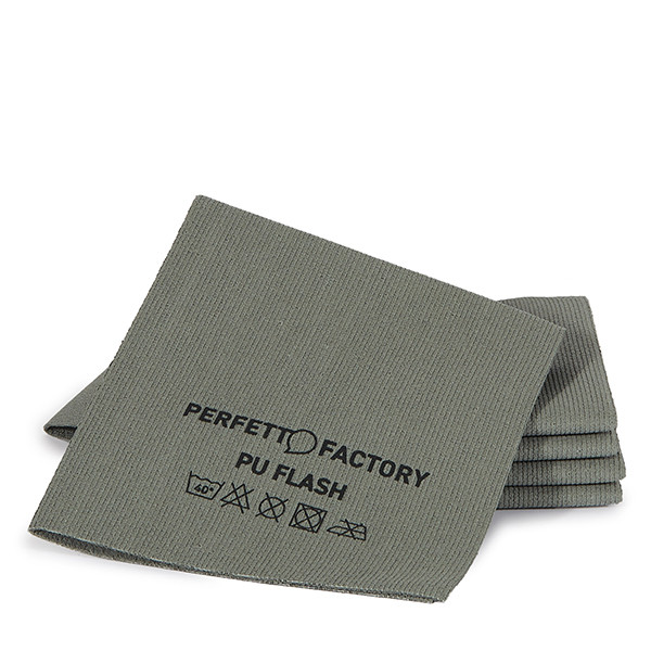 Panni PU Flash - 34 x 36 cm - grigio - Perfetto Factory - conf. 5 pezzi